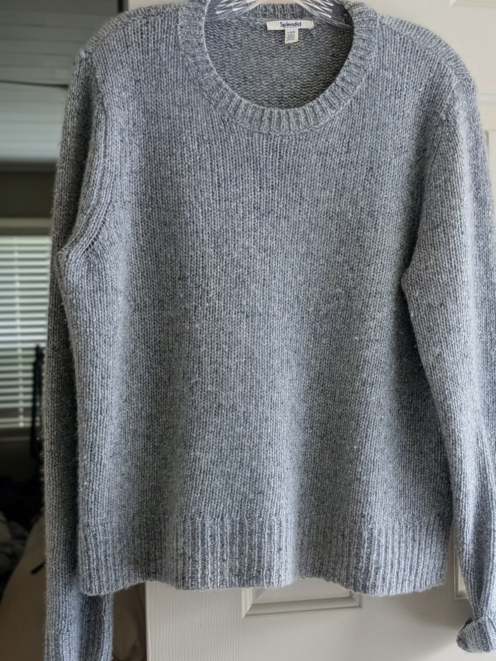 Splendid Heather Gray Crewneck Sweater